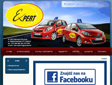 Tablet Screenshot of expert1.pl
